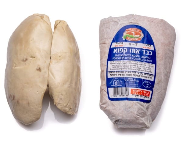 כבד אווז פוגרס-קפוא