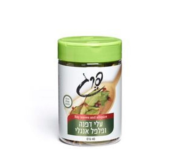 עלי דפנה ופלפל אנגלי 40 גרם - תבליני פרג
