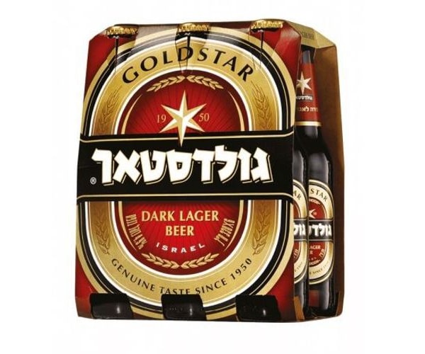 מארז שישיית בירה גולדסטאר