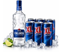 וודקה פינלנדיה +6 פחיות XL