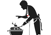 Asado-men כולל גריל אסאדו מקצועי ופחמים