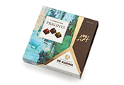 פרלין 9 ASSORTED DARK שוקולד 100 גרם דה קרינה